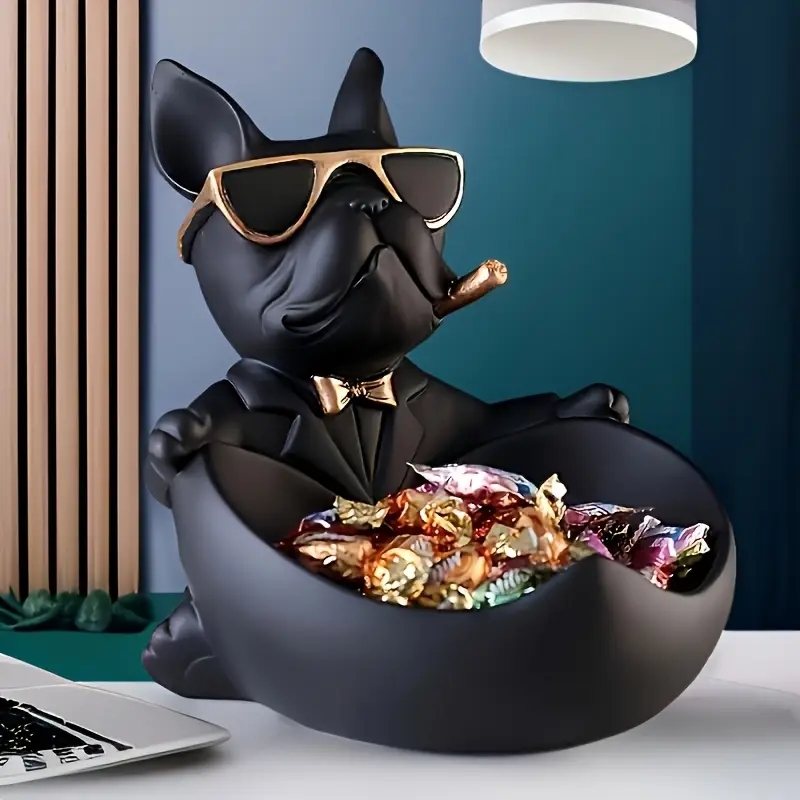 Art And Craft Sunglasses - Creative Sunglasses Cool Dog Statue Bulldog