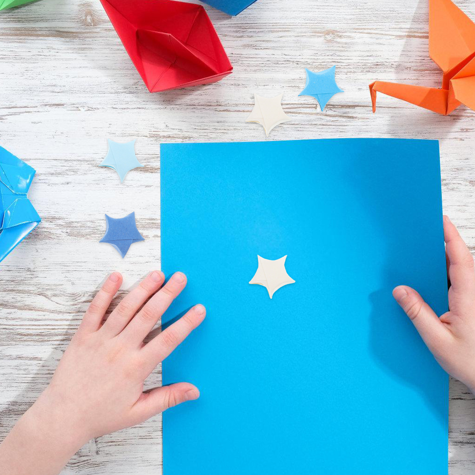 Art Craft Kids - 1080Pcs Paper Star Strips High Quality