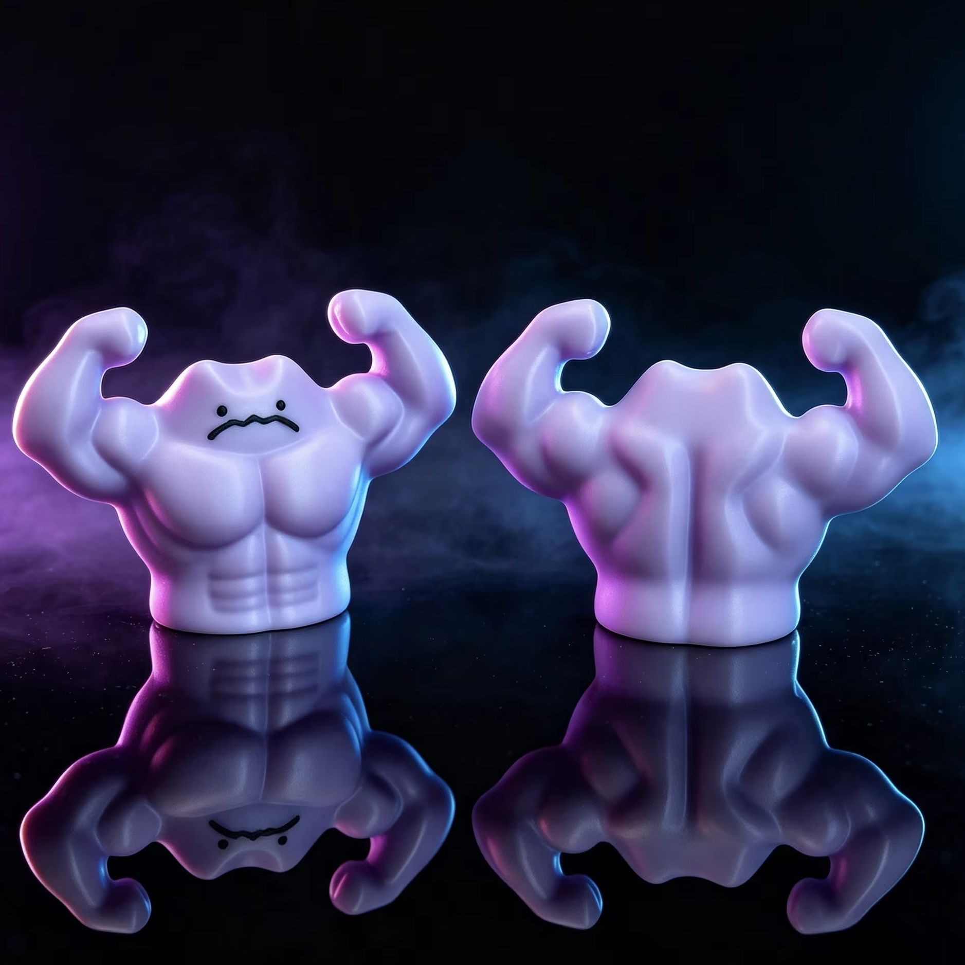 Art Craft Market - Pokémon Novelty Stress Relief Sculpture Muscular