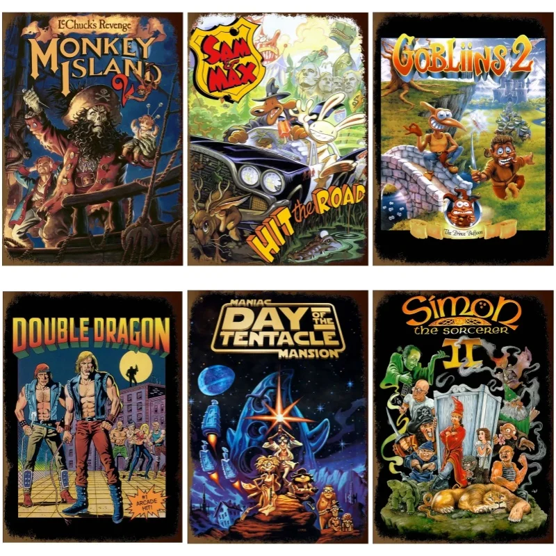 Art Craft Video - 80s Classic Video Game Metal Sign