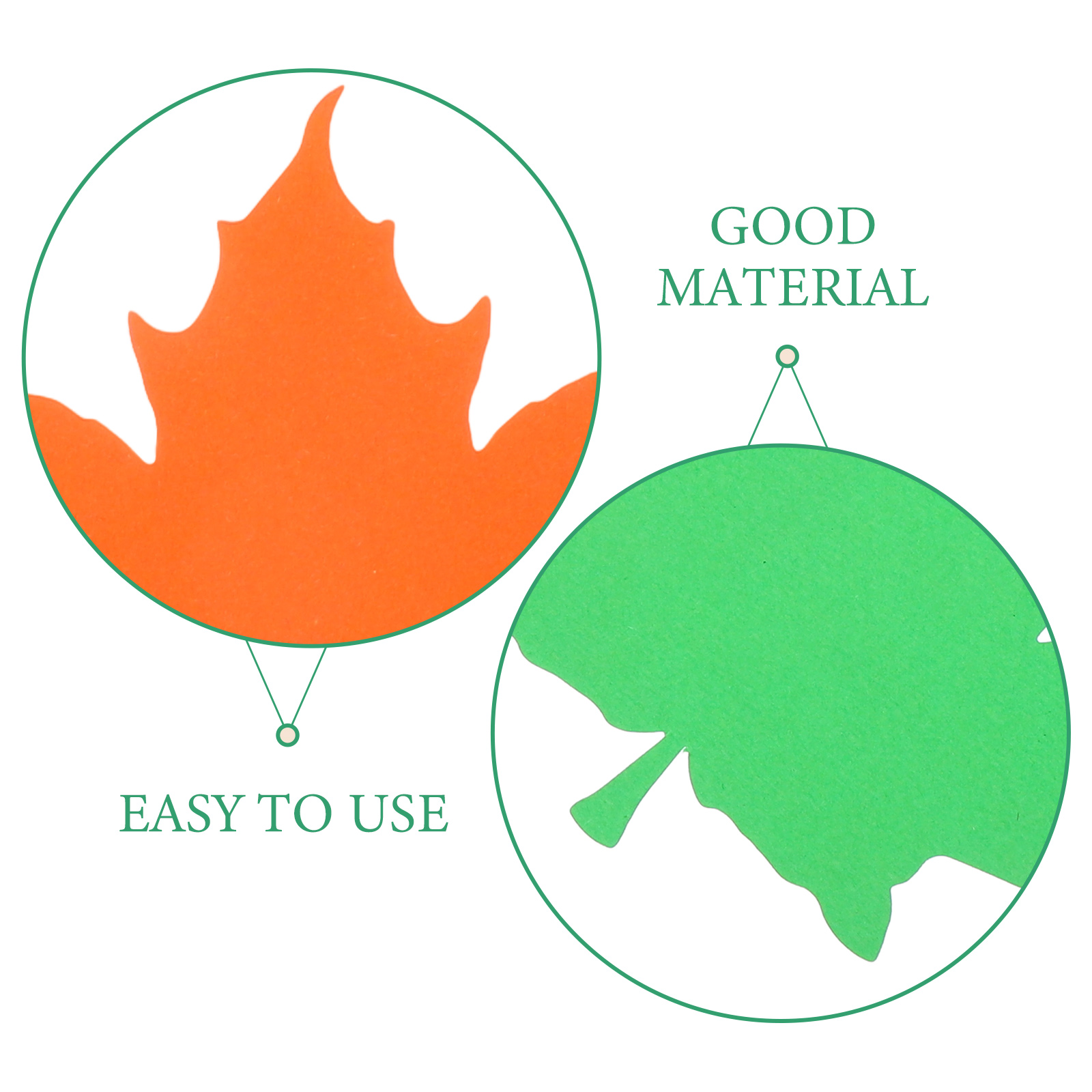 Art And Craft Autumn - 50pcs Maple Leaves Cutout Fall Leaf