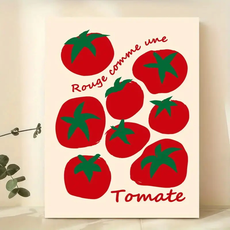 Modern Colorful Red Tomatoes W - огляд і ціна Art Craft Kitchen