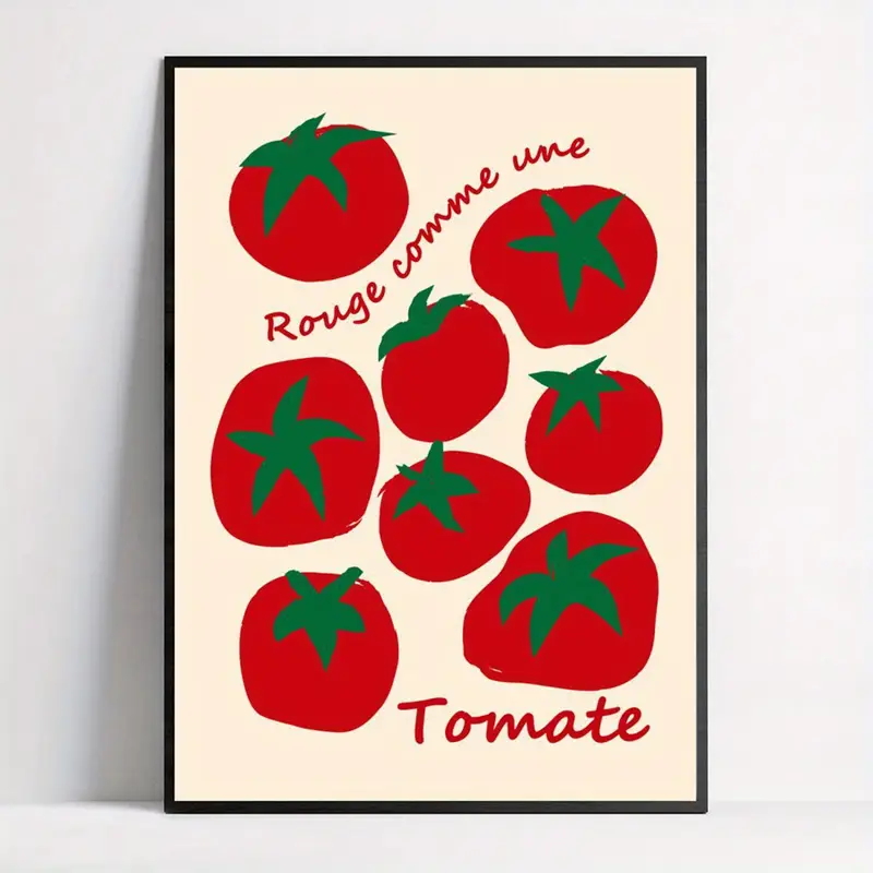 Modern Colorful Red Tomatoes W - огляд і ціна Art Craft Kitchen