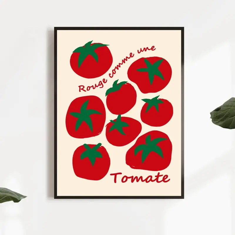 Modern Colorful Red Tomatoes W - огляд і ціна Art Craft Kitchen