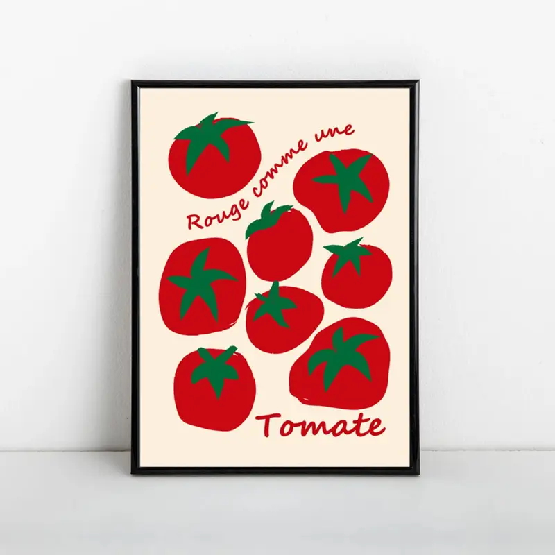 Modern Colorful Red Tomatoes W - огляд і ціна Art Craft Kitchen