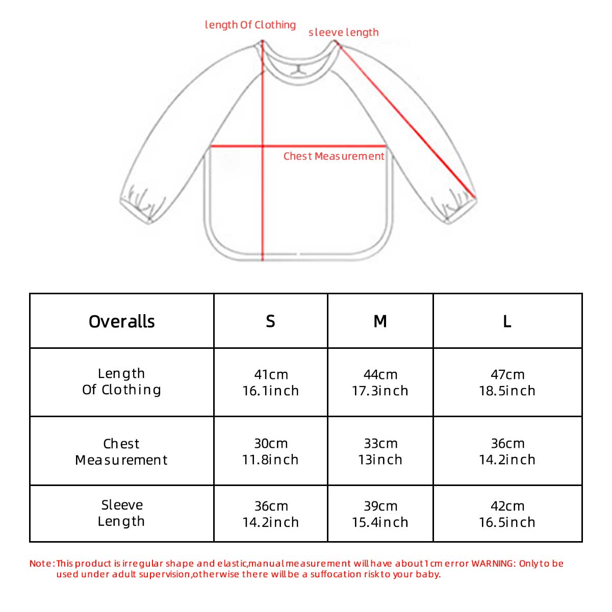 Kids Baby Long Sleeved PU Bibs - огляд і ціна Art Craft 2 Year Olds