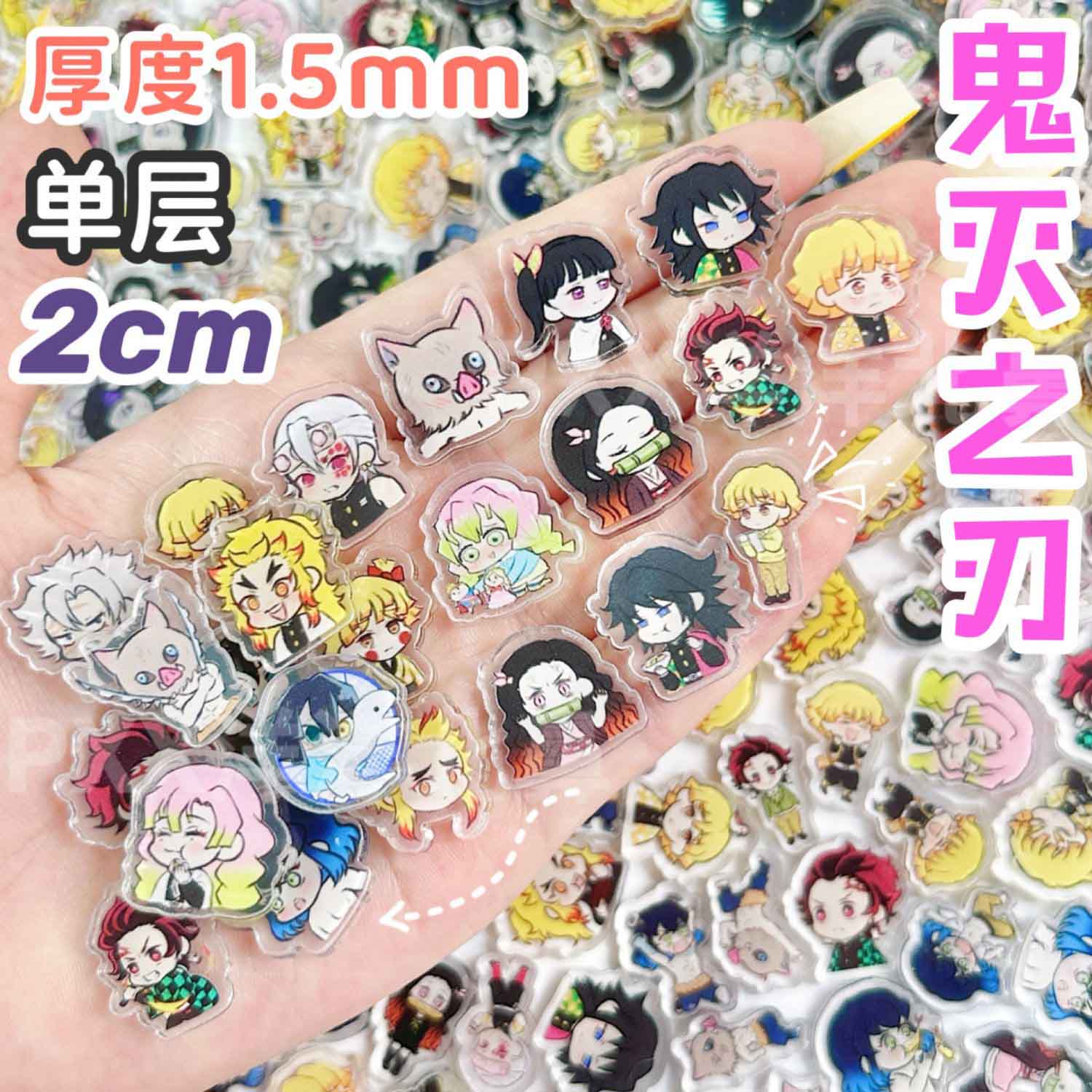 50/100Pcs 1/2cm Mini Demon Sla - огляд і ціна Art Craft Market