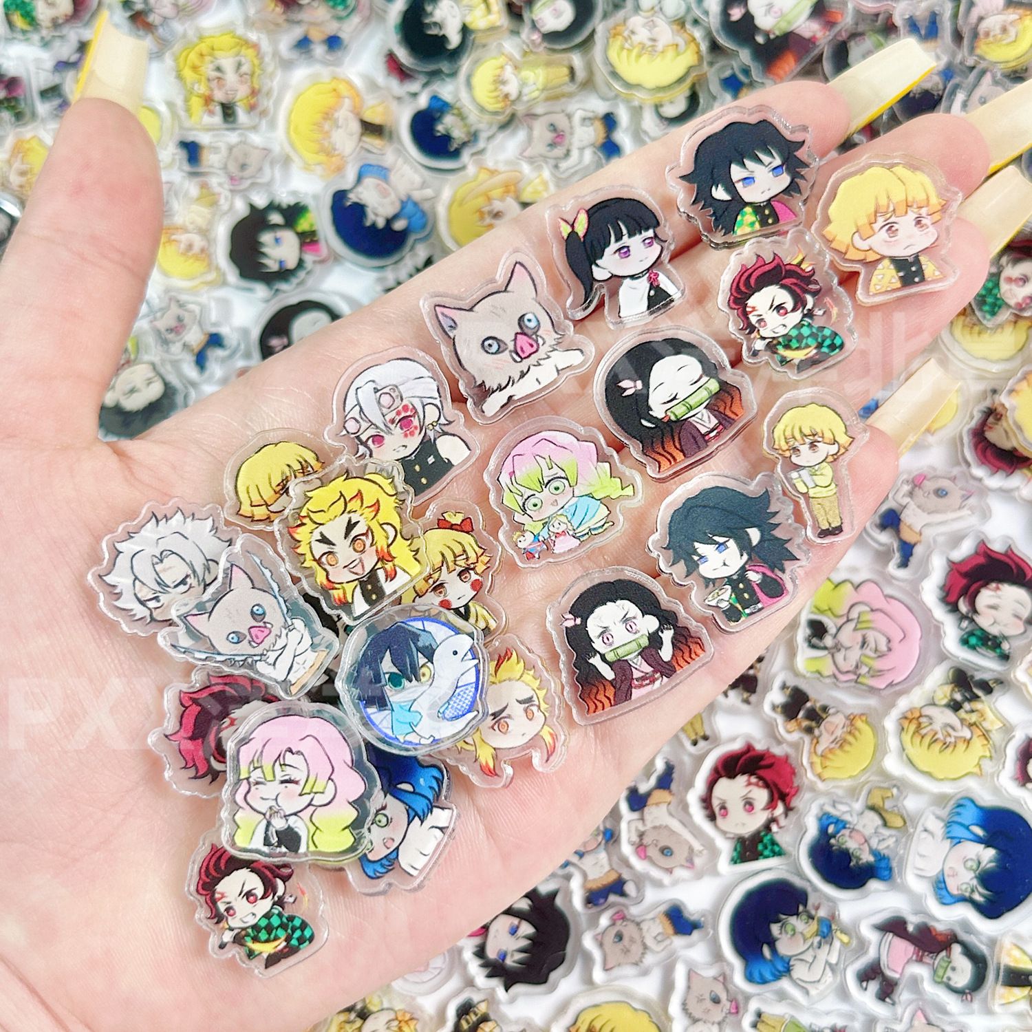 50/100Pcs 1/2cm Mini Demon Sla - огляд і ціна Art Craft Market