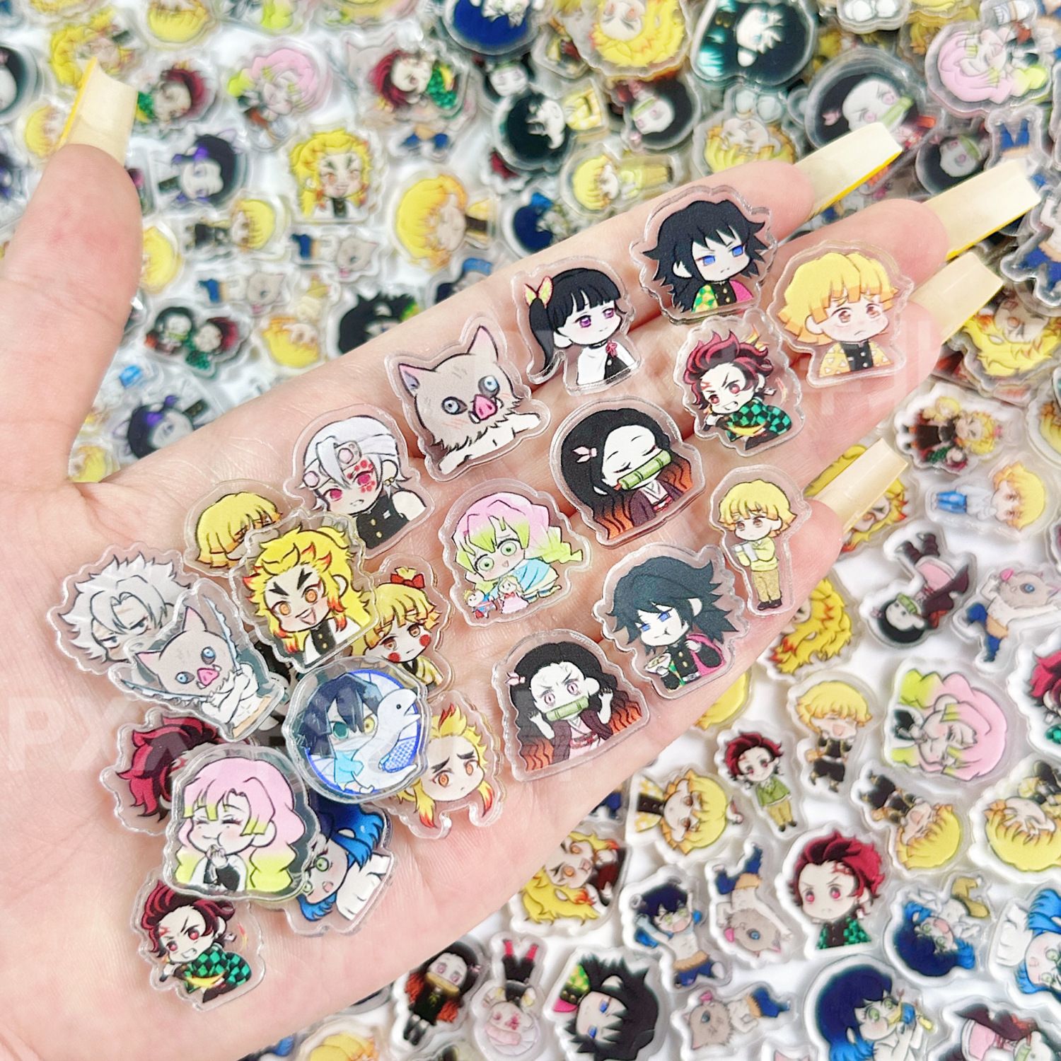 50/100Pcs 1/2cm Mini Demon Sla - огляд і ціна Art Craft Market