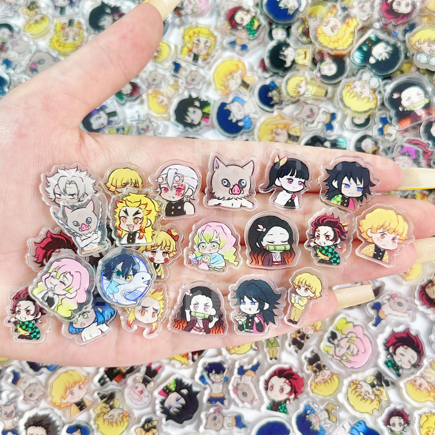50/100Pcs 1/2cm Mini Demon Sla - огляд і ціна Art Craft Market