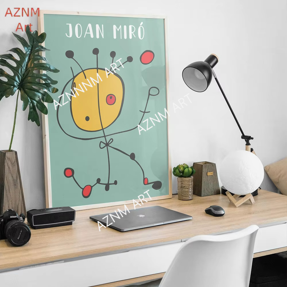 Joan Miro Abstract Art Vintage - огляд і ціна Art Craft Kitchen