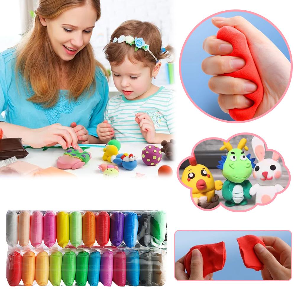 36-Piece Air Dry Clay Craft Ki - огляд і ціна Air Dry Clay