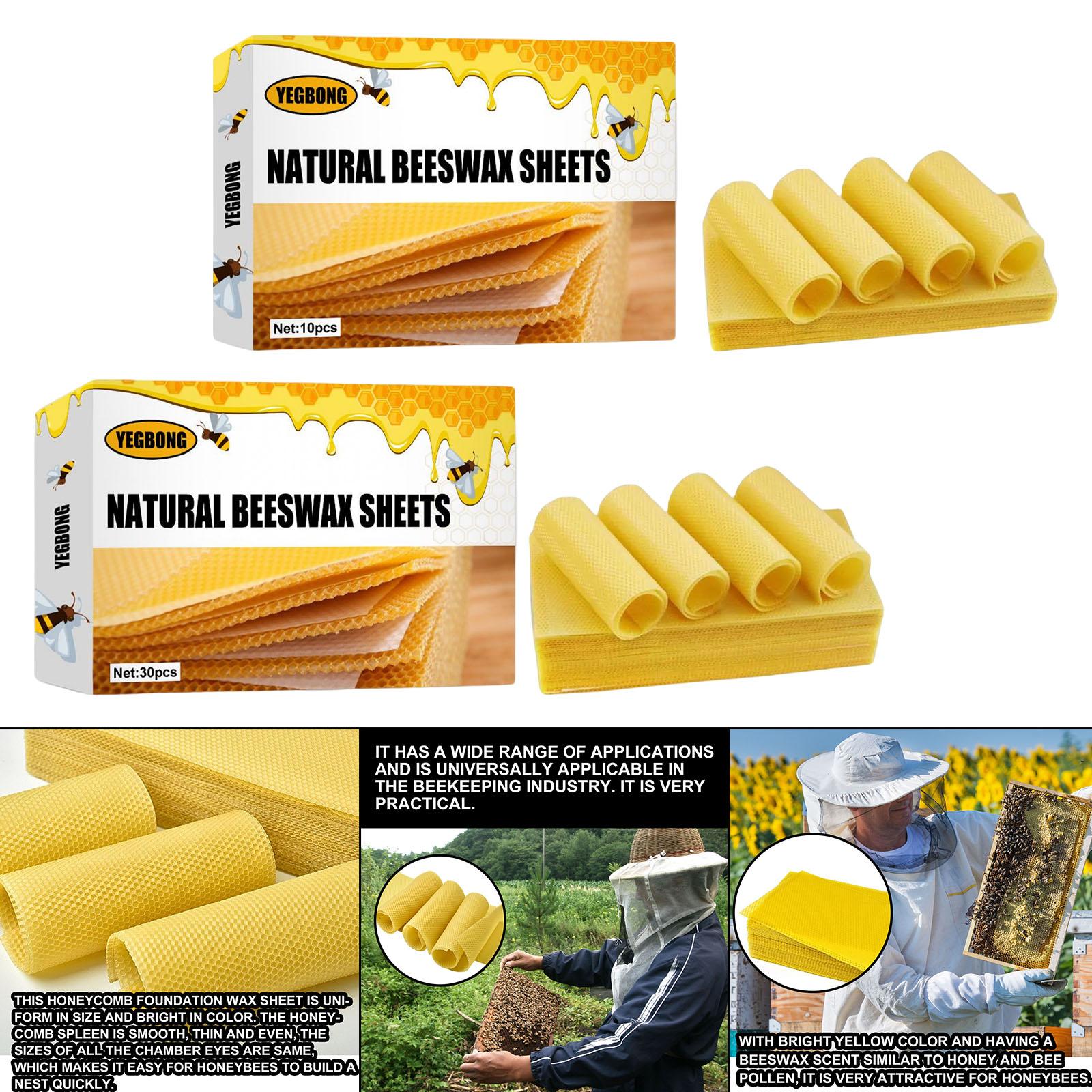 Beeswax Sheets, Beekeeping Fou - огляд і ціна Candle Making Wax