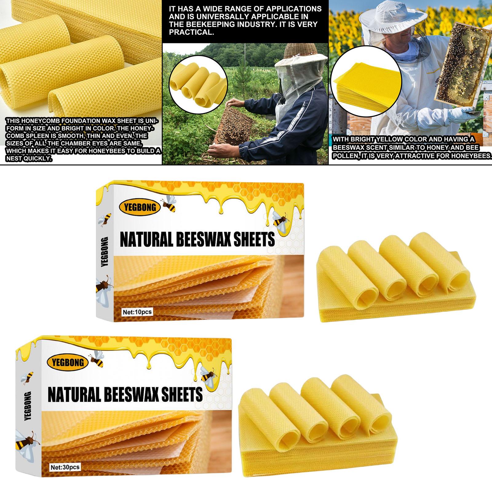 Beeswax Sheets, Beekeeping Fou - огляд і ціна Candle Making Wax