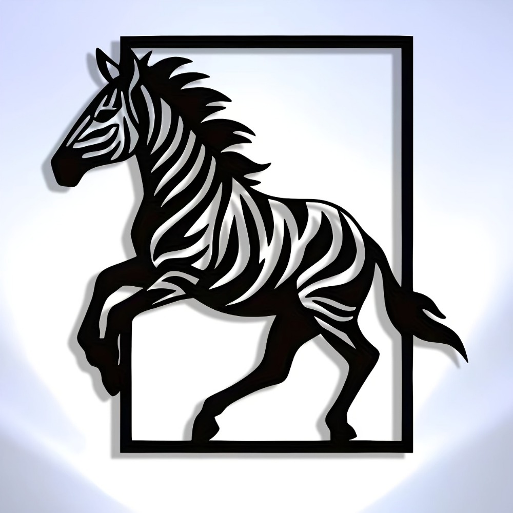 CIFBUY Metal Wall Art Elegant  - огляд і ціна Art Craft Zebra