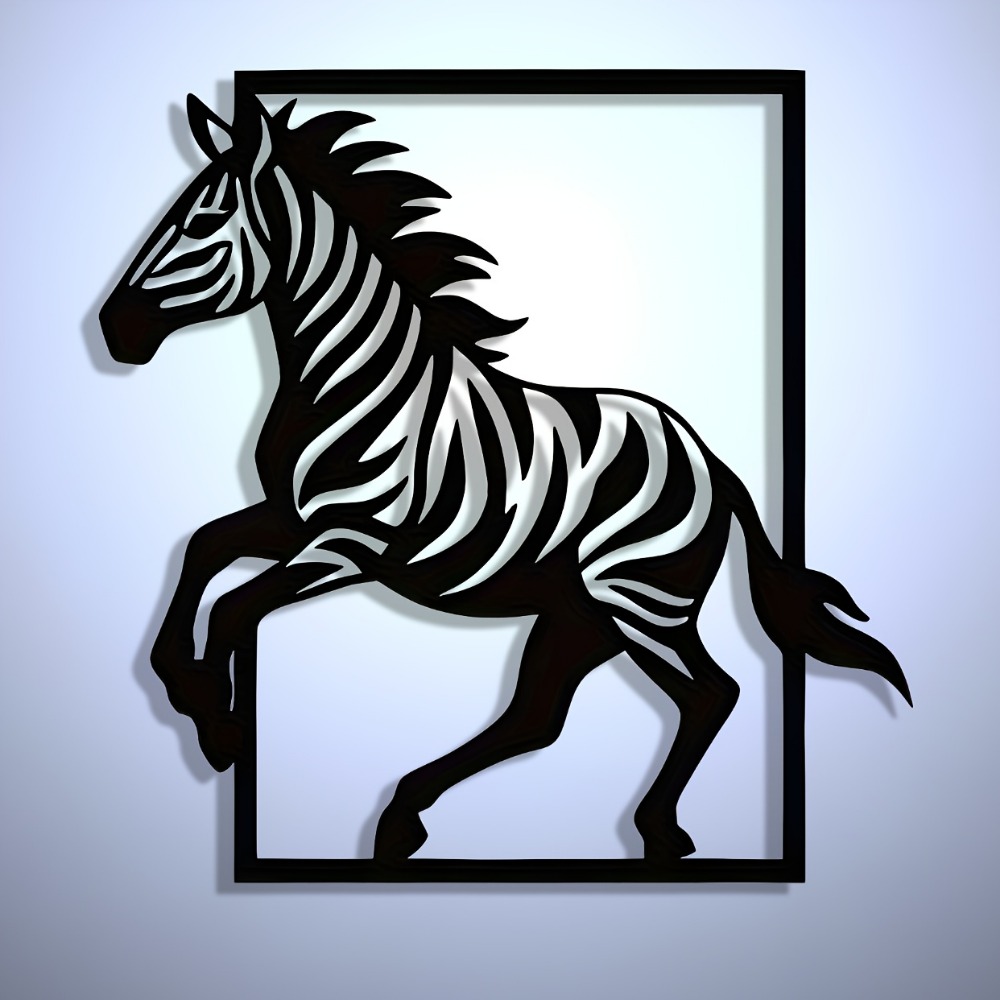 CIFBUY Metal Wall Art Elegant  - огляд і ціна Art Craft Zebra