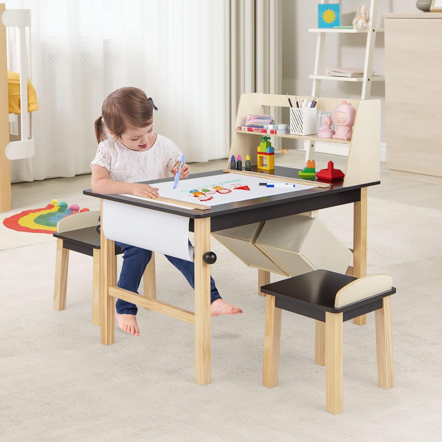 Kids Art Table and Chair Set,  - огляд і ціна Art Craft 2 Year Olds