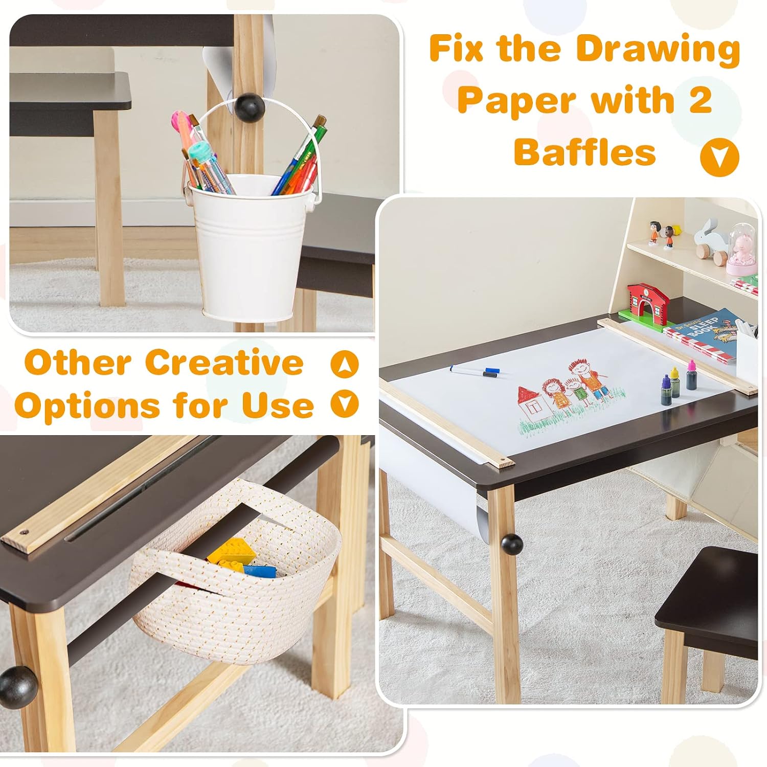 Kids Art Table and Chair Set,  - огляд і ціна Art Craft 2 Year Olds