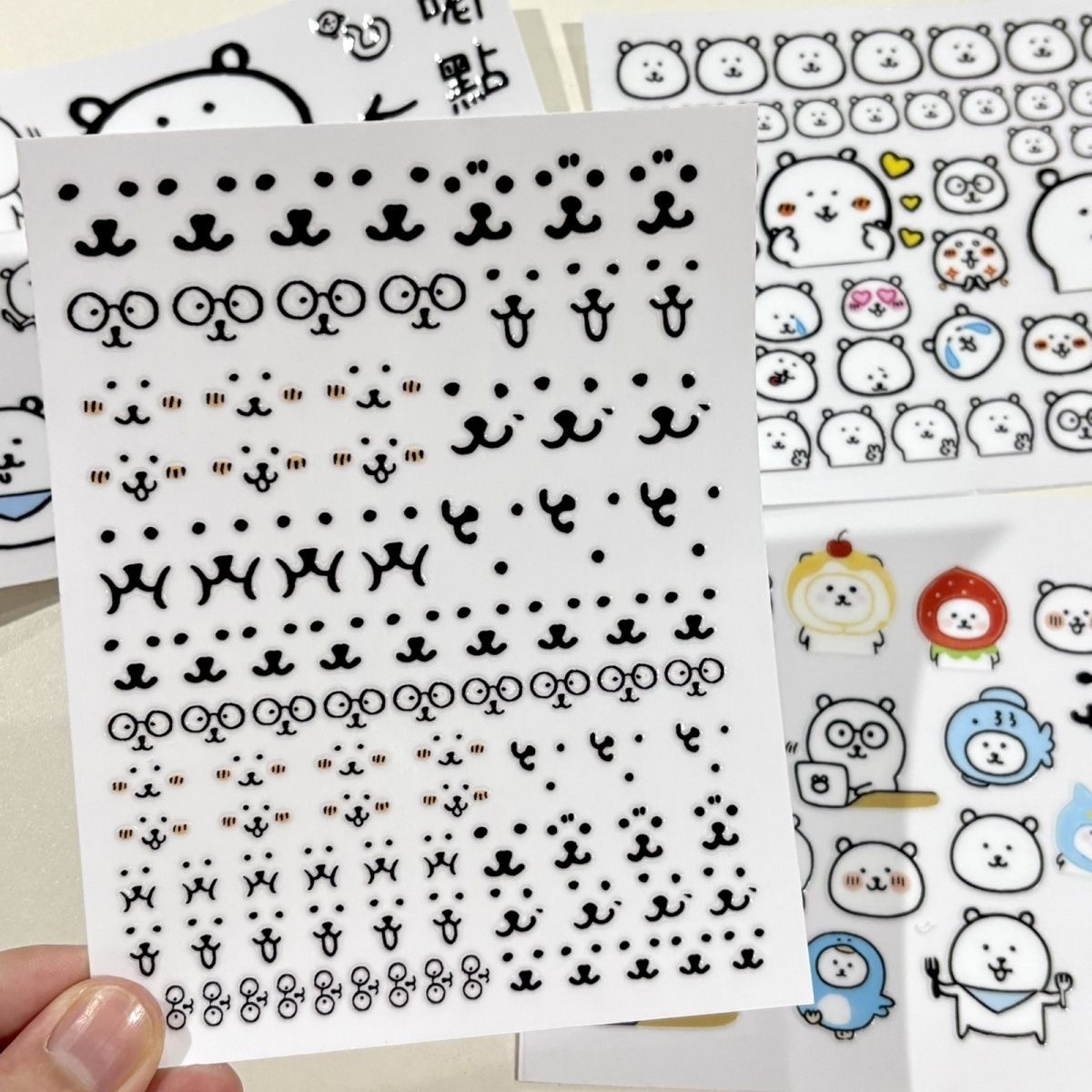 Kawaii Joke Bear Transfer Stic - огляд і ціна Art Craft Market