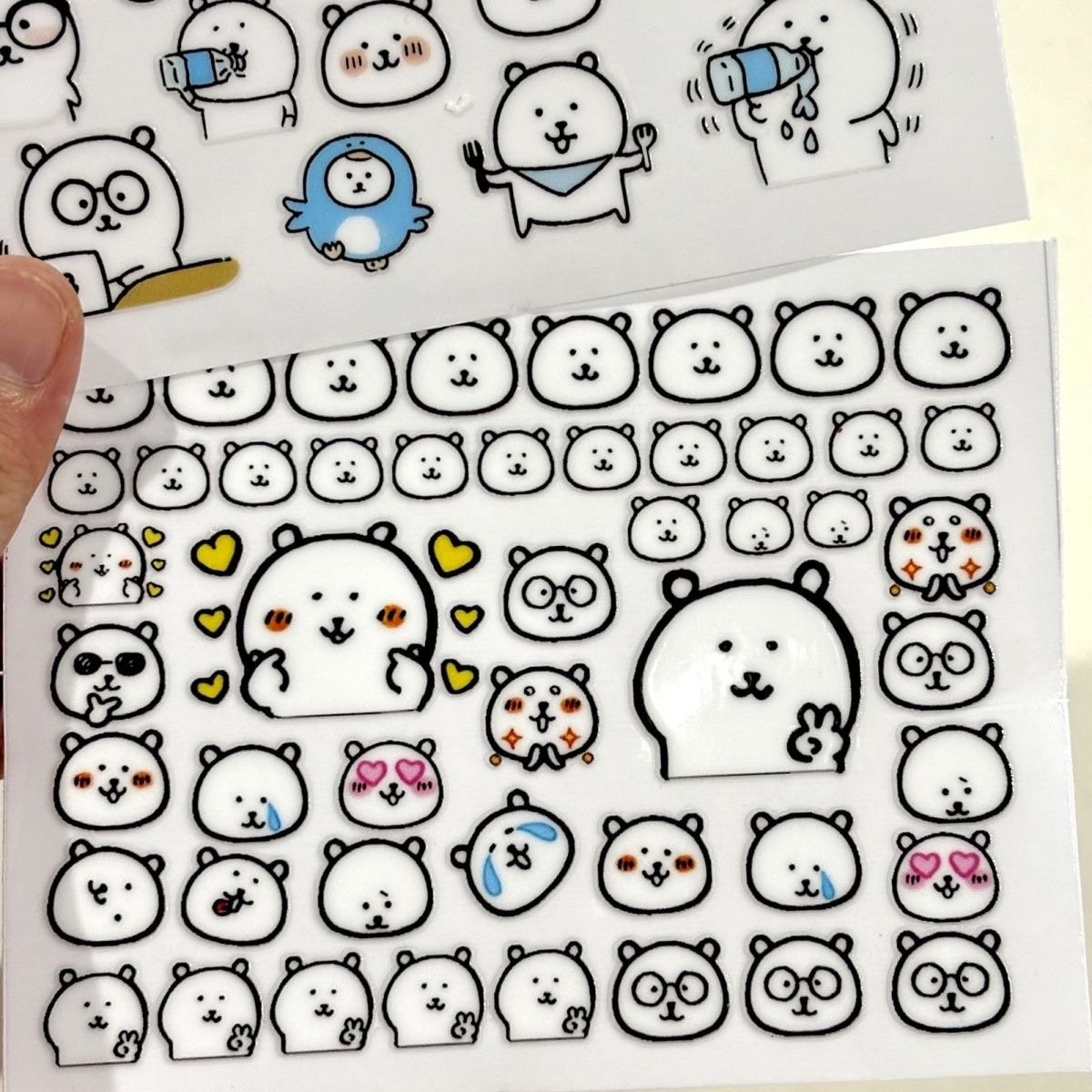 Kawaii Joke Bear Transfer Stic - огляд і ціна Art Craft Market