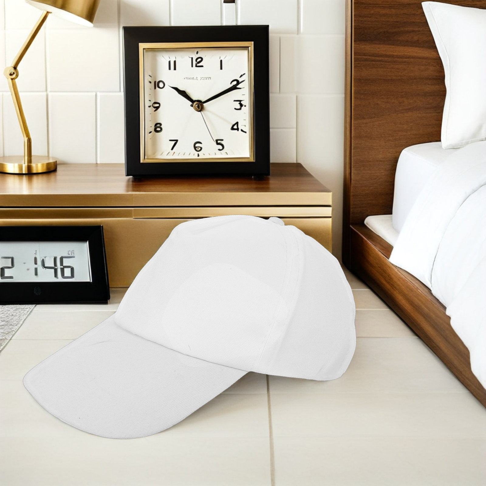 1Set Kids White Baseball Caps  - огляд і ціна Art Craft Birthday Party