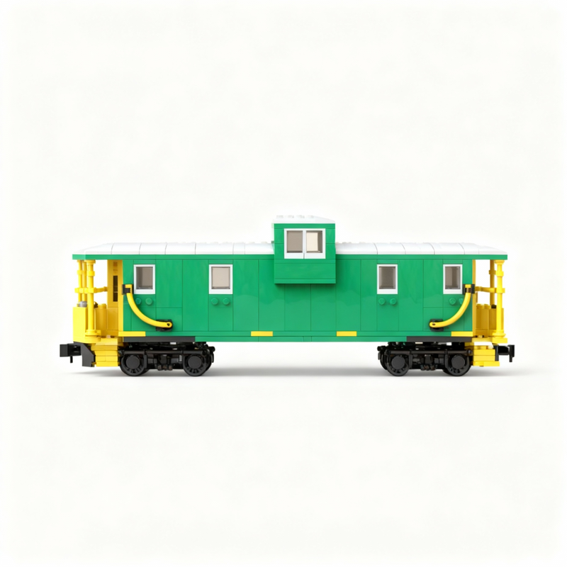 775pcs MOC Train BN Caboose Mo - огляд і ціна Art Craft Christmas Ideas