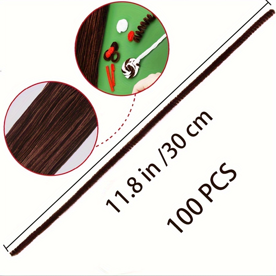 100 Pcs Coffee Pipe Cleaners,P - огляд і ціна Art Craft Kids