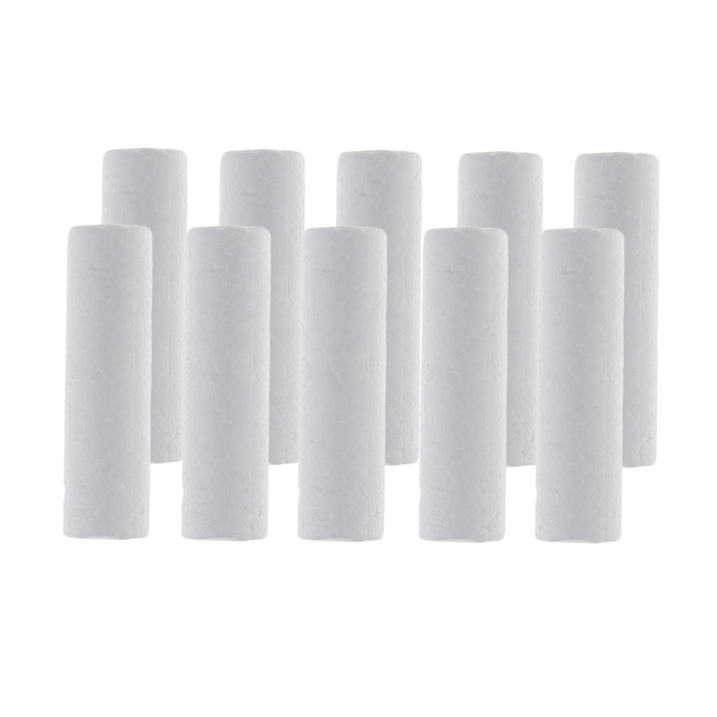 10 Pieces Blank White Cylinder - огляд і ціна Art Craft Kids