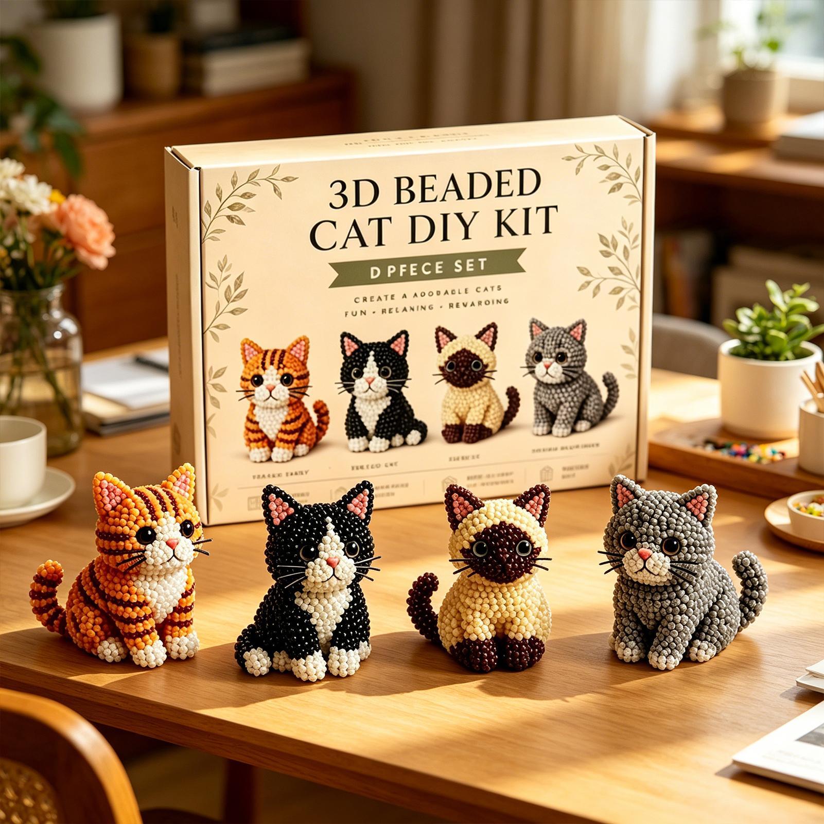 DIY Animal Beading Kit Cute 3D - огляд і ціна Art Craft Class