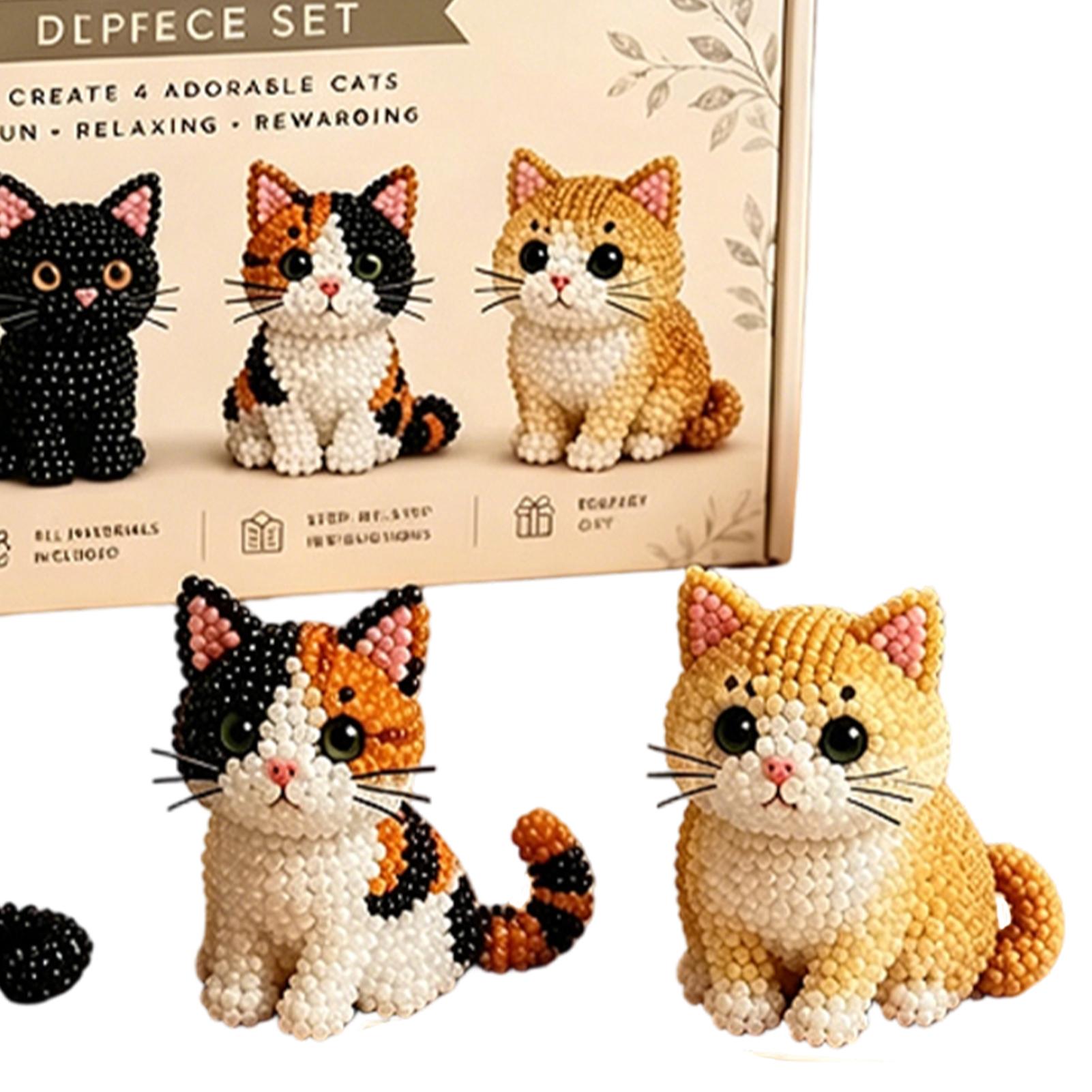 DIY Animal Beading Kit Cute 3D - огляд і ціна Art Craft Class