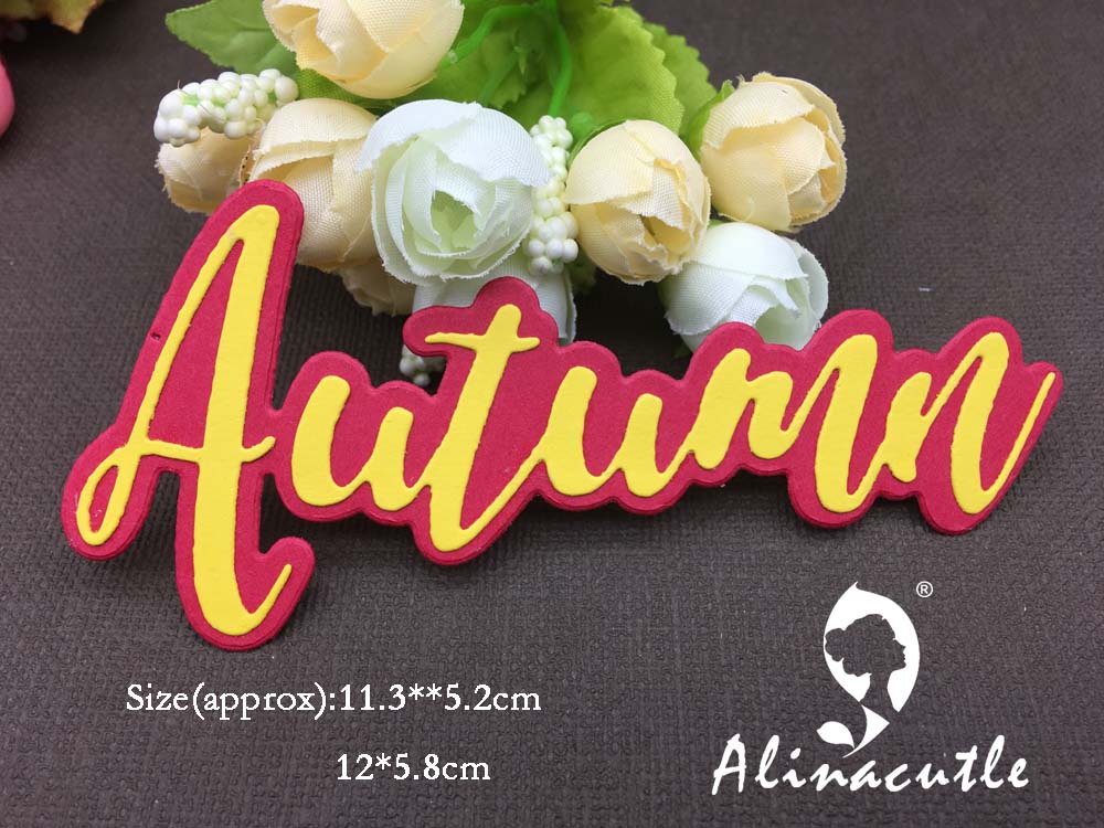 METAL CUTTING DIES cut AlinaCr - огляд і ціна Art And Craft Autumn