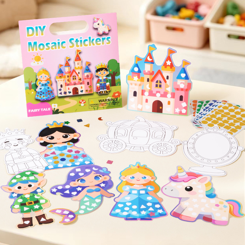 Mirror Mosaic Sticker Toys Cre - огляд і ціна Art Craft 2 Year Olds