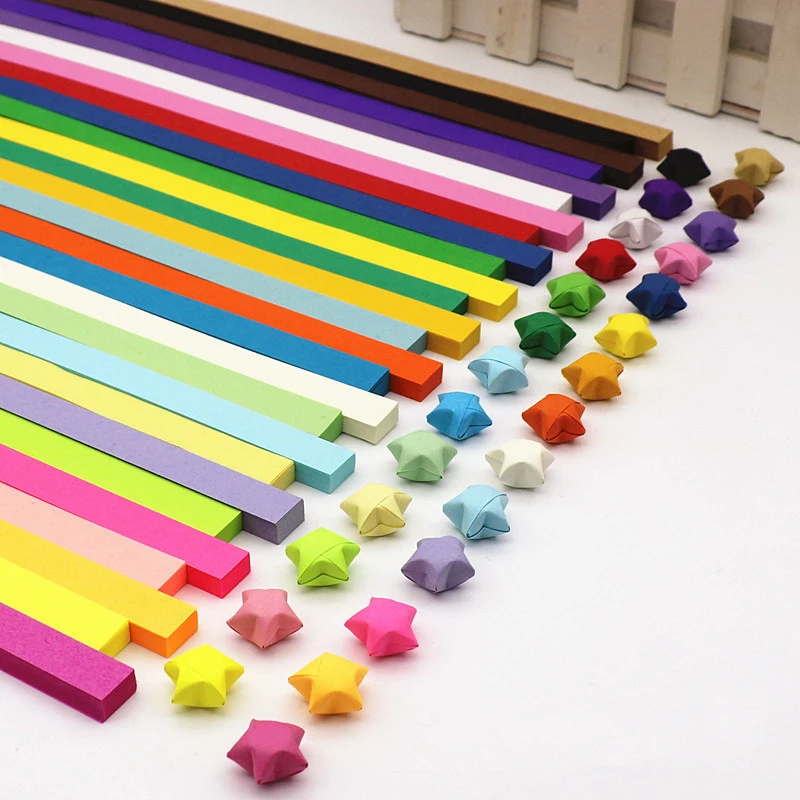 540 Sheets Lucky Origami Stars - огляд і ціна Art Craft Birthday Party