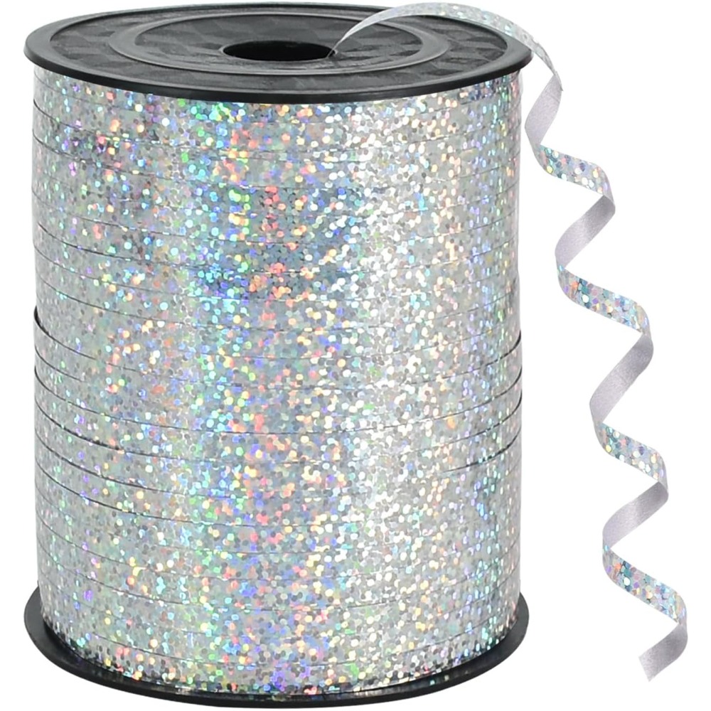 500 Yards Silver Curling Ribbo - огляд і ціна Art Craft Birthday Party