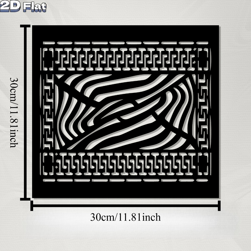 CIFBUY Metal Wall Art Zebra St - огляд і ціна Art Craft Zebra