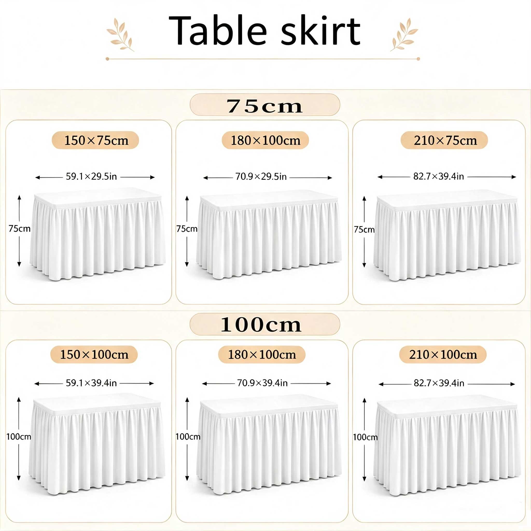 1 tablecloth table skirt, crea - огляд і ціна Art Craft Class