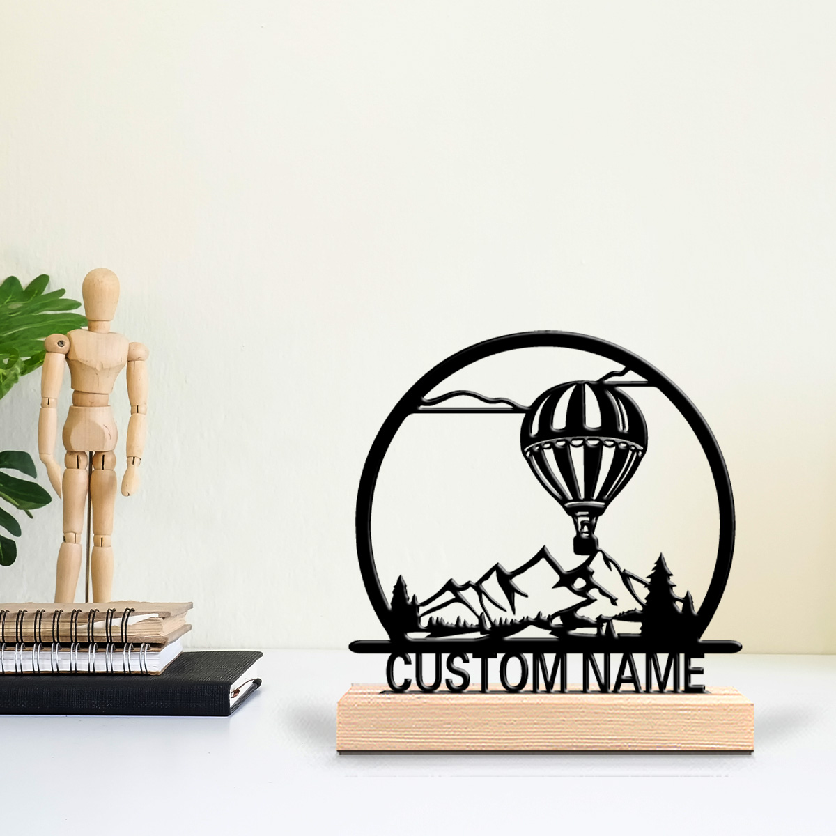 1pc Hot air balloon Customized - огляд і ціна Art Craft Market