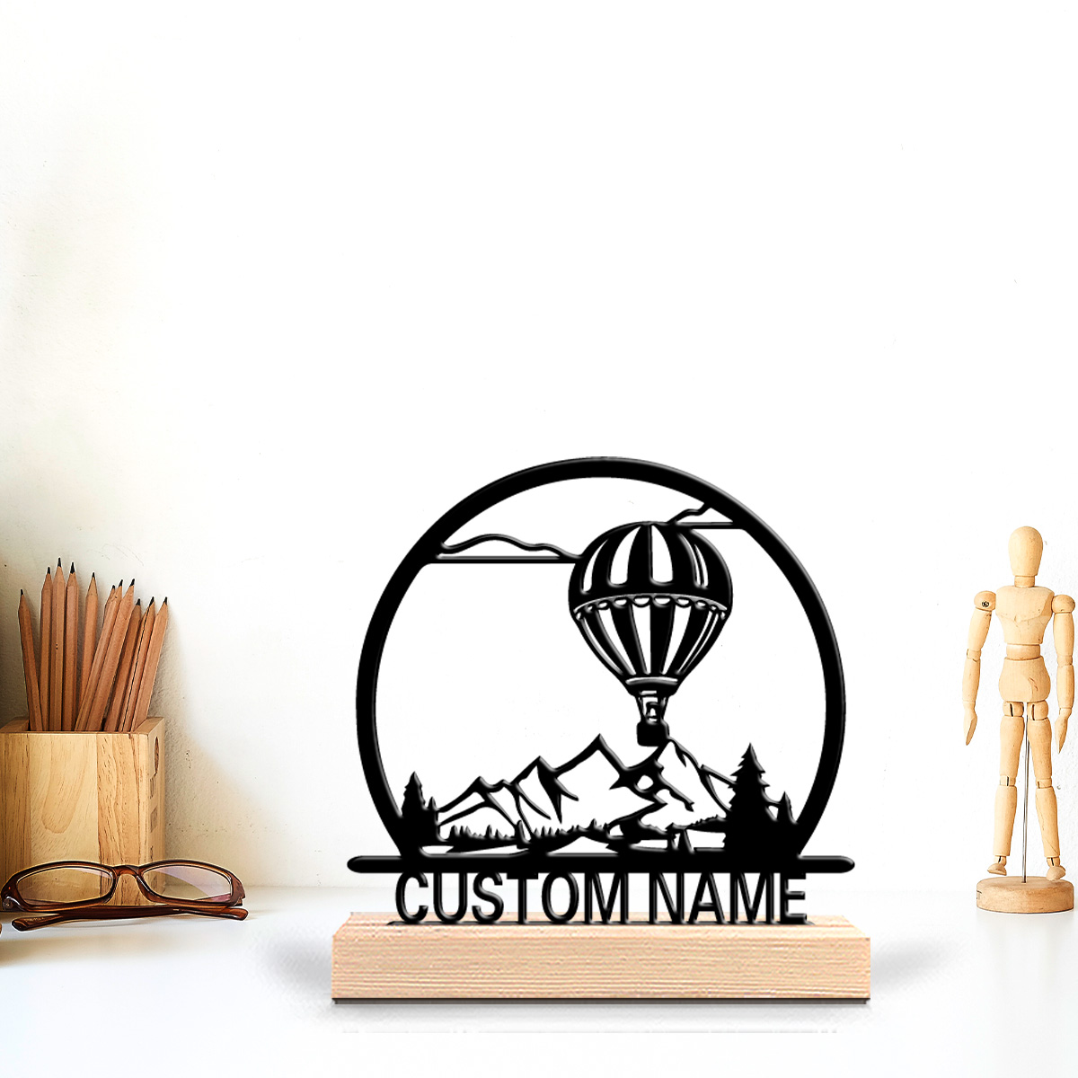 1pc Hot air balloon Customized - огляд і ціна Art Craft Market
