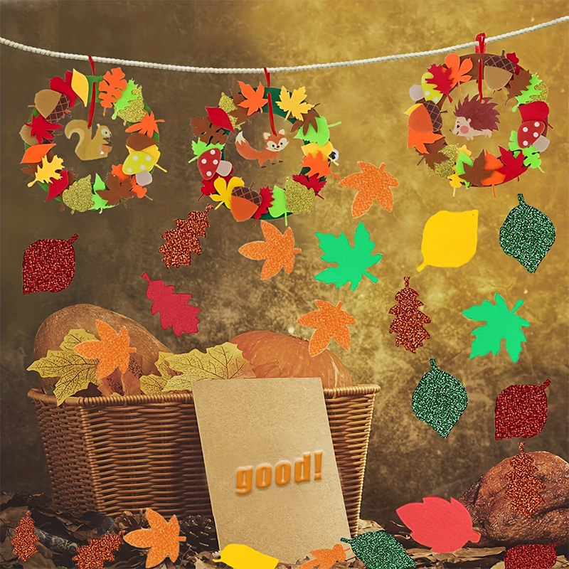 Autumn Creative Diy Wreath Cra - огляд і ціна Art And Craft Autumn