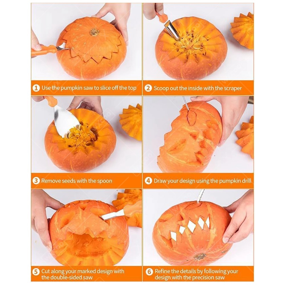 Halloween  Pumpkin  Carving  C - огляд і ціна Art Craft Kids