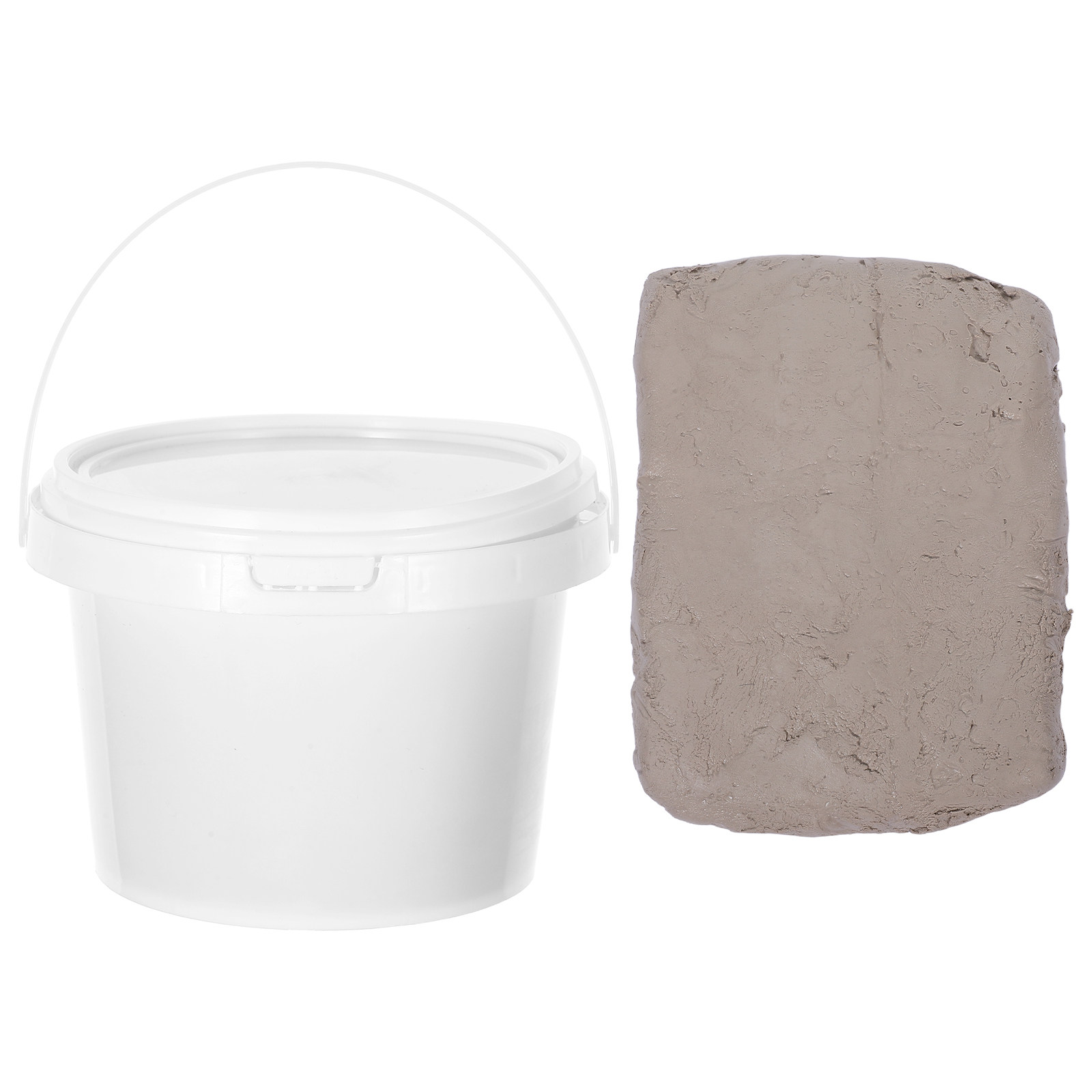 1Set Air Dry Clay White Bucket - огляд і ціна Air Dry Clay