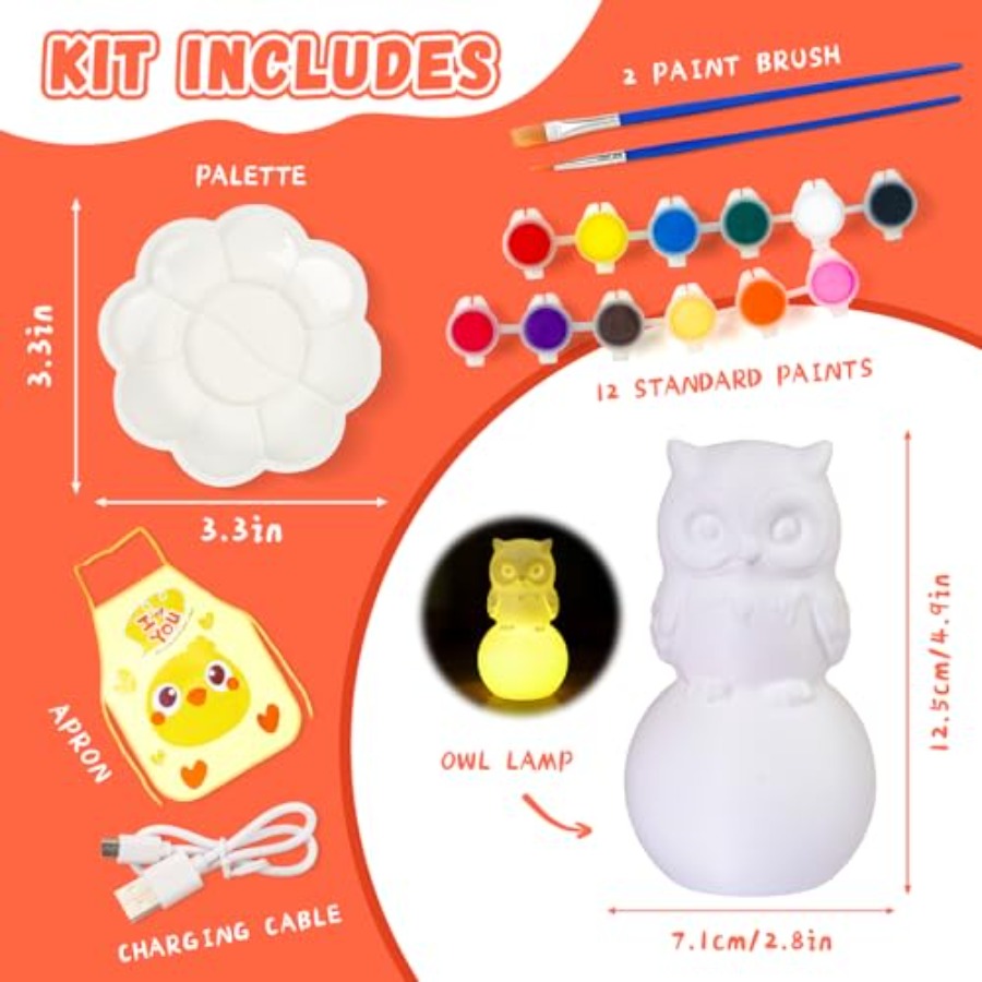 Paint Your Own Lamp Kit, Arts  - огляд і ціна Art Craft Kit