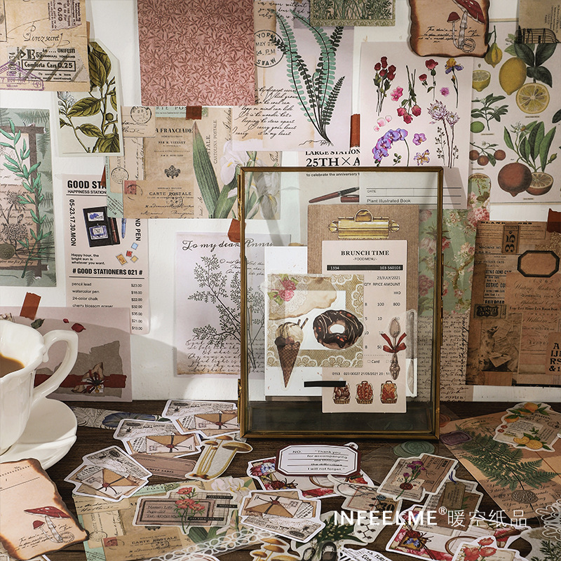 1pack/260pcs Vintage Literary  - огляд і ціна Art Craft Birthday Party