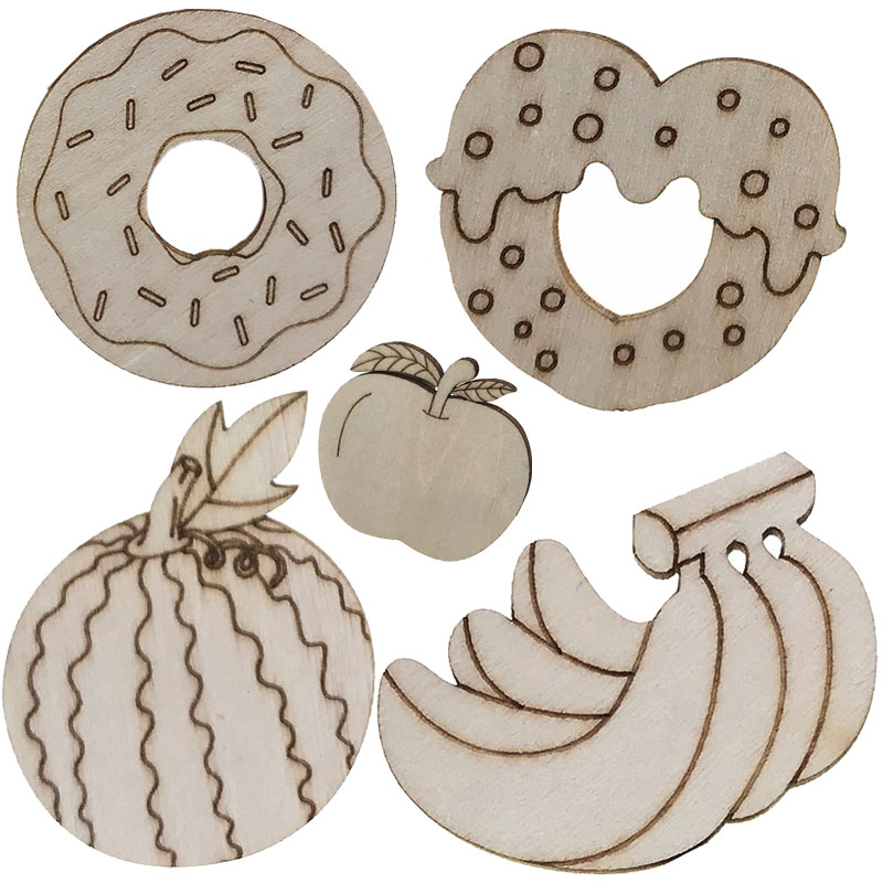 100PCS Sweet Food Theme Unfini - огляд і ціна Art Craft Class