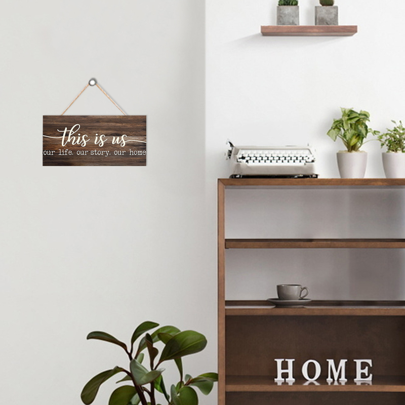 Rustic This is us Wall Hanging - огляд і ціна Art Craft Kitchen