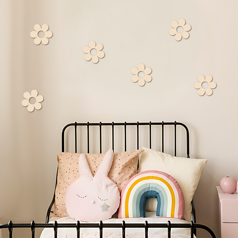 Wooden Flower Wood Cutouts Flo - огляд і ціна Art Craft 2 Year Olds