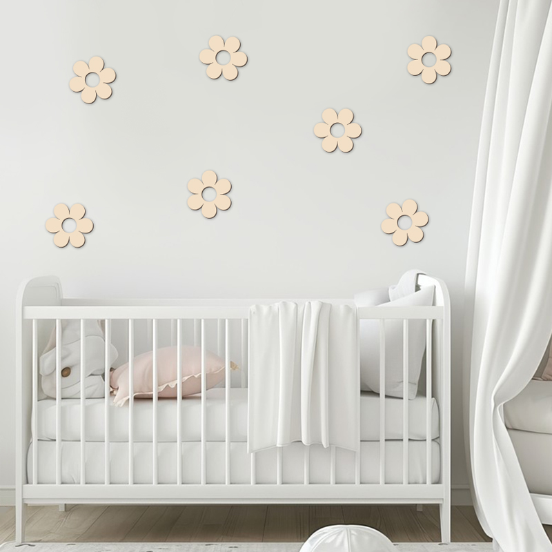 Wooden Flower Wood Cutouts Flo - огляд і ціна Art Craft 2 Year Olds