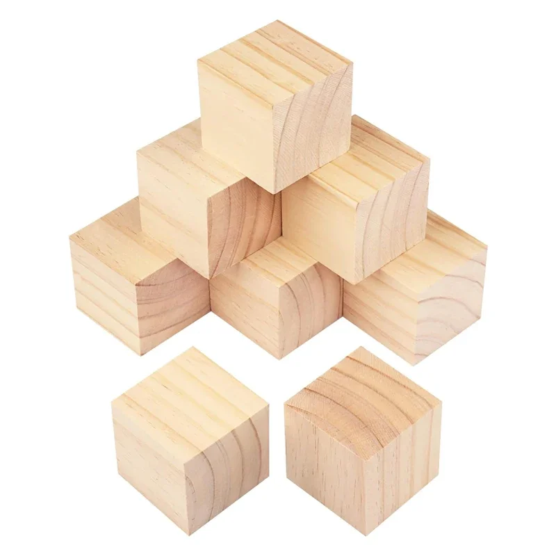 1-5cm Natural Blank Wooden Blo - огляд і ціна Art Craft 2 Year Olds