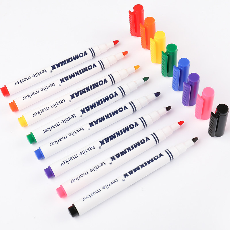 12 Colors Fabric Paint Marker  - огляд і ціна Art Craft Stationery