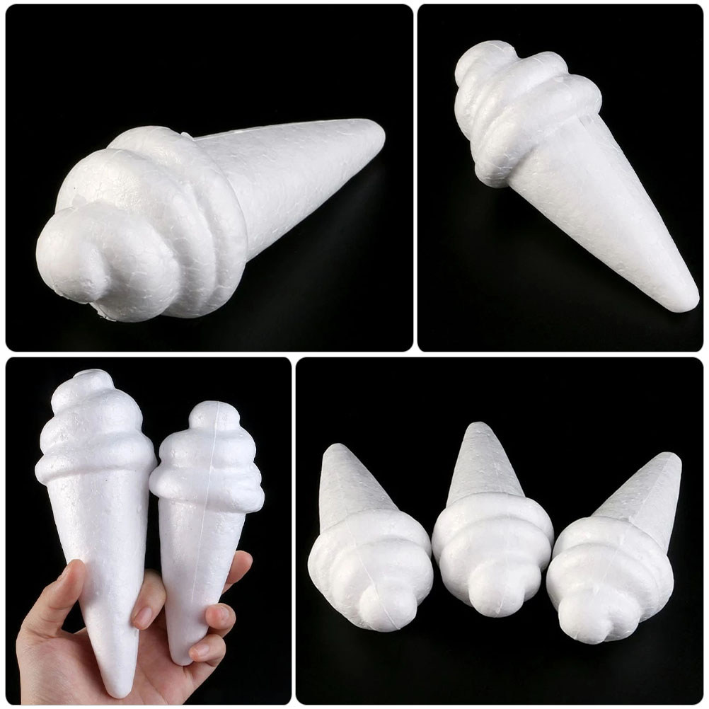 8Pcs Unfinished Ice Cream Foam - огляд і ціна Art Craft Kids